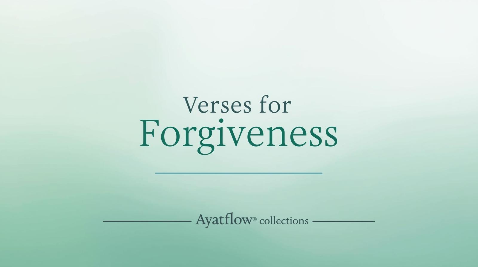 Forgiveness